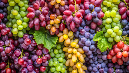  Fresh grapes background