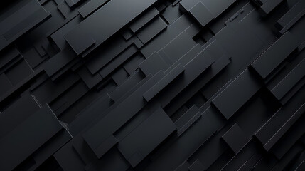 3d render of a dark, intricate geometric pattern with a modern, sleek design