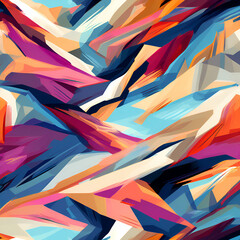 Photo of a beautiful colorful abstract background for decoration, wall, art, frame, etc. generative ai