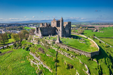 The Rock of Cashel - historical site located at Cashel, County Tipperary, Ireland.