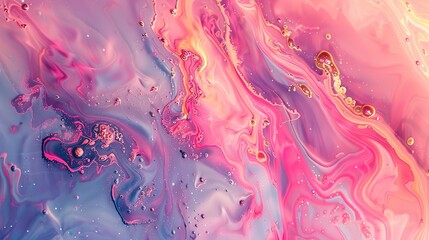 UHD image featuring a mesmerizing abstract art creation with pastel-colored ombre splashes.