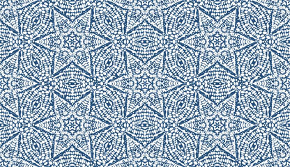 Seamless overlay texture pattern beaded star mosaic effect