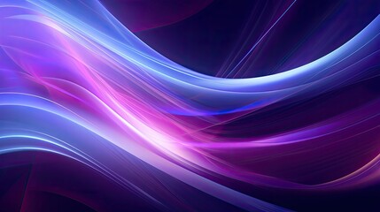 Abstract futuristic background featuring swirling vortexes of energy in shades of cosmic purple and...