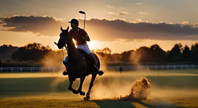 English men playing polo.