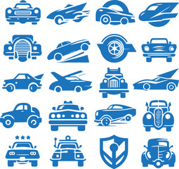 Obraz premium Car logo collection set