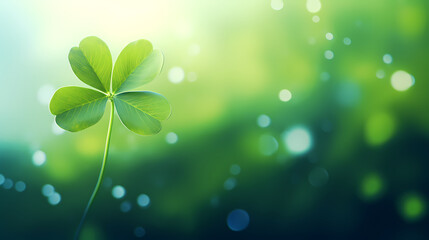 Four leaf clover, St. Patrick's Day