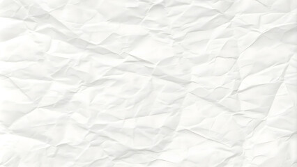 Fototapeta premium white crumpled paper texture background.