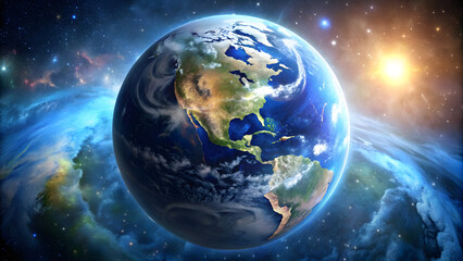 planet earth background