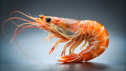 Bright shrimp background