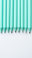 Mint green crayon drawings on white background texture pattern with copy space for product design or text copyspace mock-up template for website 