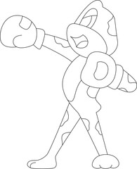 Frog Car Animal Vector Graphic Art Illustration