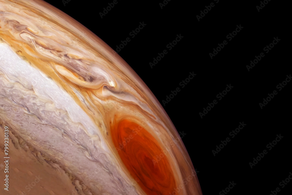 Canvas Prints planet jupiter. elements of this image furnished by nasa