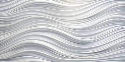 Fototapeta premium Abstract background with wavy lines in gray colors