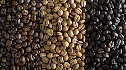 Different roads level of coffee bean, wallpaper, choosing the power source of caffeine based on personal preference