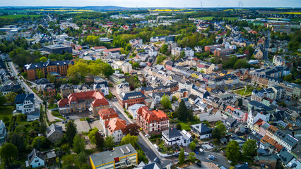 Mittweida Altstadt Sachsen Panorama
