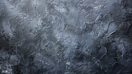 Close-up image of a rough and rugged dark grey textured surface