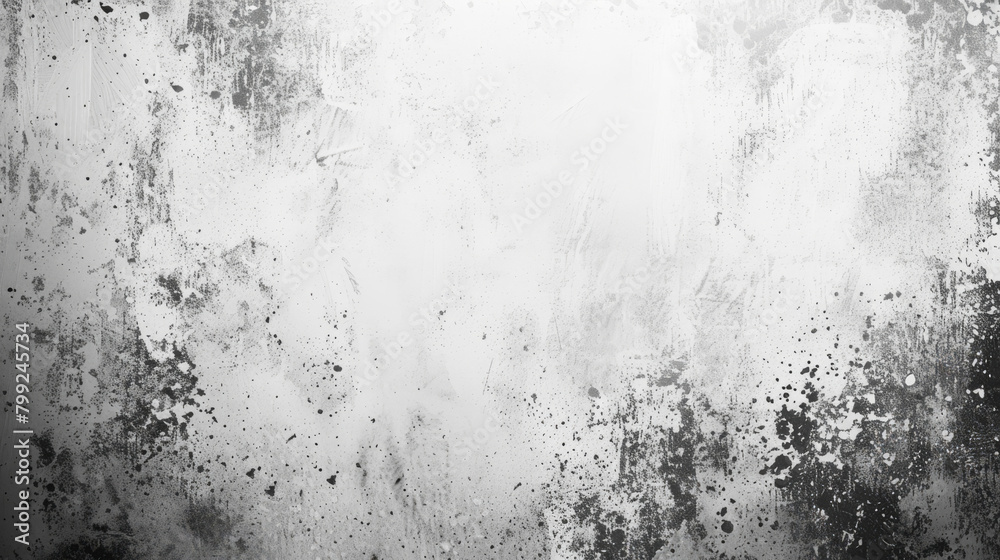 Poster black and white distressed texture in high resolution, ideal for design backgrounds