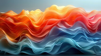 Fototapeta premium horizontal colorful abstract wave background with peru, can be used as texture, background or wallpaper.