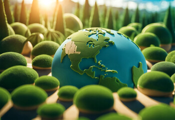 World environment day concept design.