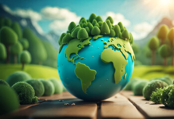 World environment day concept design.