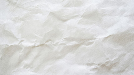 Fototapeta premium Detailed texture of crumpled white paper captured in high-resolution image