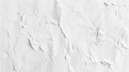 Close-up of a white surface with cracked paint, perfect for a grunge background
