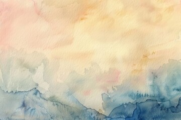 Soft watercolor wash background with subtle hues