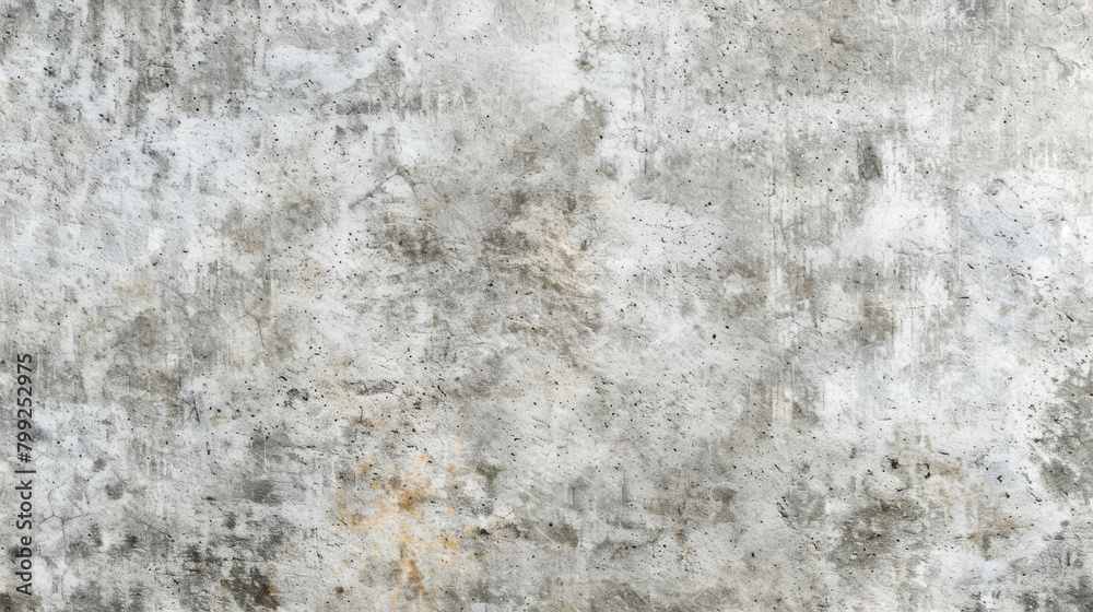 Poster High-resolution image of a weathered concrete wall with natural patterns