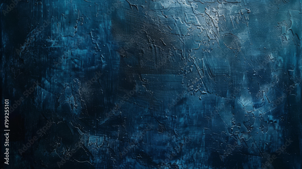Poster dark blue textured backdrop with light effects and intricate details