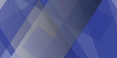 Obraz premium Abstract blue background design with layers of textured white material in triangle diamond and squares shapes. Geometric Stripes Background. blurred lines, Digital shiny geometric fractal pattern. 