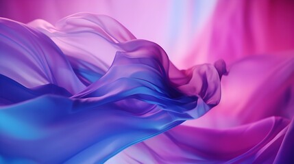  Experience the allure of abstract artistry with a backdrop adorned in glinting silver, purple, and blue lights, delicately blurred to fashion a striking banner that emanates elegance, all depicted in