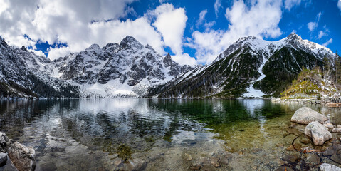 Panorama Mordkie Oko wiosna © Ola i Eryk