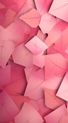Pink abstract background with autumn colors textured design for Thanksgiving, Halloween, and fall. Geometric block pattern with copy space