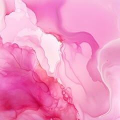 Pink art abstract paint blots background with alcohol ink colors marble texture blank empty pattern with copy space for product design or text copyspace 