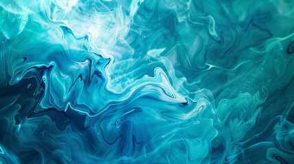 Obraz premium Vibrant Blue and Teal Abstract Background for Design Generative AI