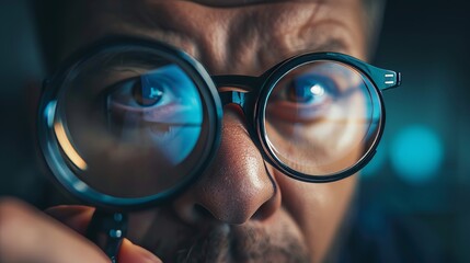 Fototapeta premium Financial Advisor Reviewing Documents Generative AI