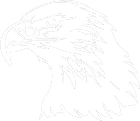 bald eagle outline