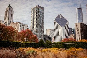 Obraz premium Chicago skyline