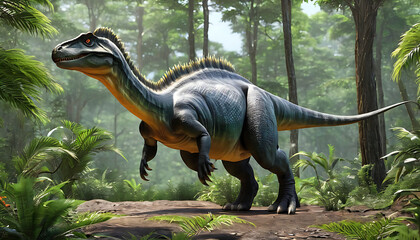 dinosaur king full body realistic mode on forest.1.png1_upscayl_4x_realesrgan-x4fast (AI)