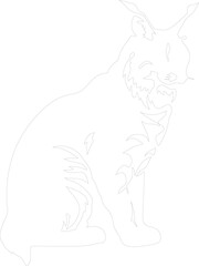 bobcat outline
