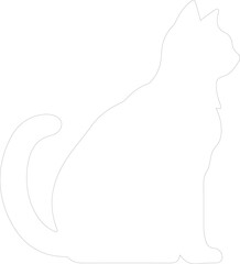 cat outline