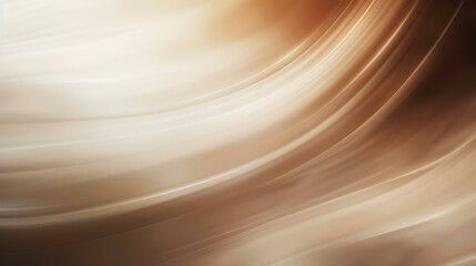 3d illustration of abstract background with smooth wavy lines in beige colors