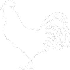 chicken outline