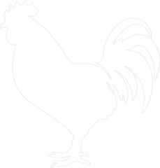 chicken outline