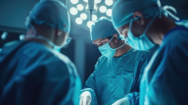 The operating room is buzzing with energy as the surgeons tackle a challenging case