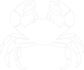 crab outline