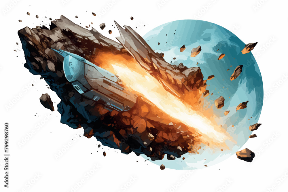 Poster comic blank speech bubble with copy space over color background design. empty template in explosion 