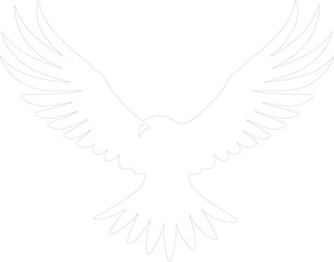 eagle outline