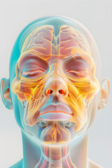 An Illustrative Guide to Sinus Infection Symptoms and Location - obrazy, fototapety, plakaty