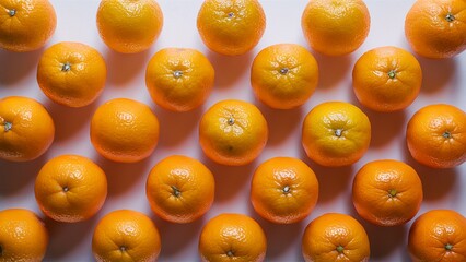 Oranges isolated on a white background with a clipping path, photo